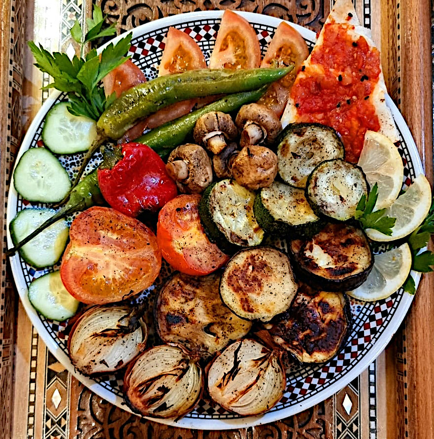Gegrilde groenten